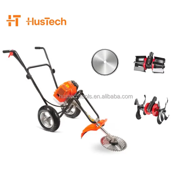 Gardening Tools List - Professional Walk-Behind Multifunctional Lawn Mower Tractor
