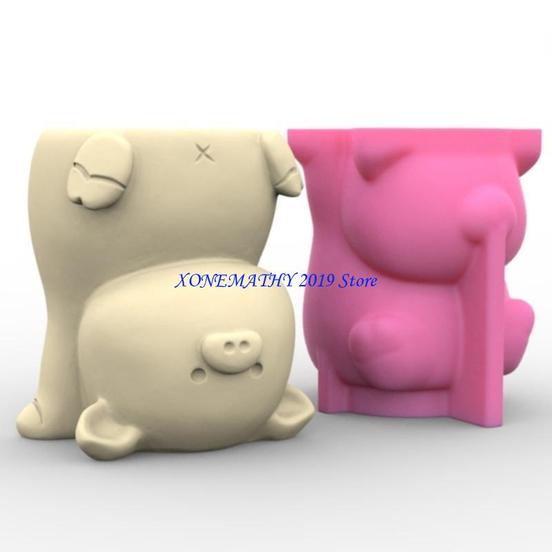 F42F Mini Garden Statues Panda - Gardening Tools Unique ulasan dan harga