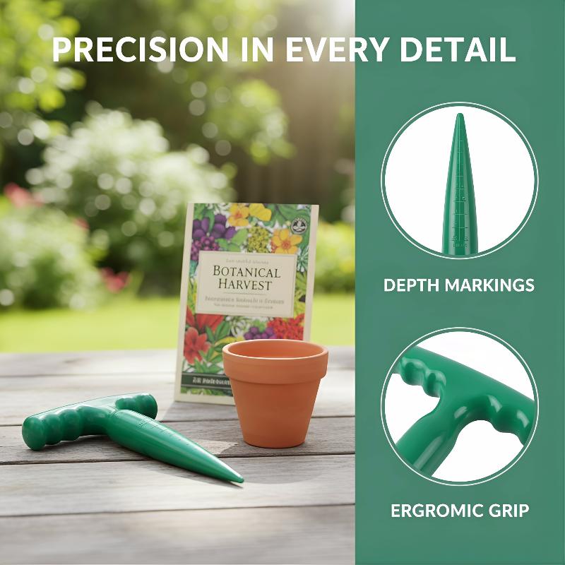 1PC Handheld Garden Hole Punch - Gardening Tools For Digging ulasan dan harga