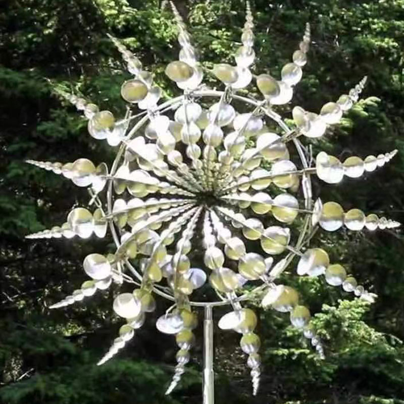 Metal Windmill Outdoor Wind Sp - Gardening Tools Unique ulasan dan harga