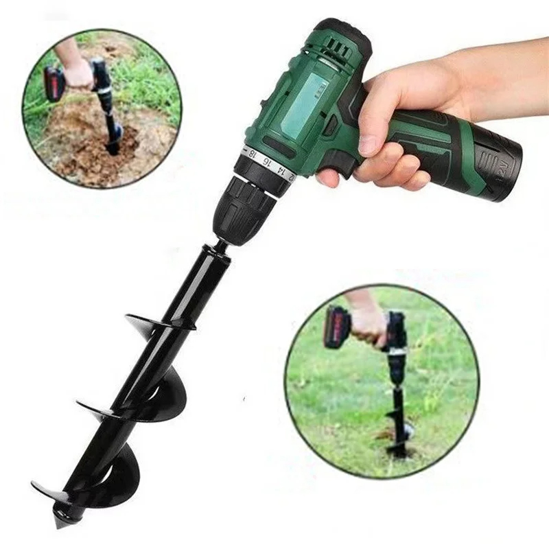 10x57cm Earth Auger Spiral Dri - Gardening Tools For Digging ulasan dan harga