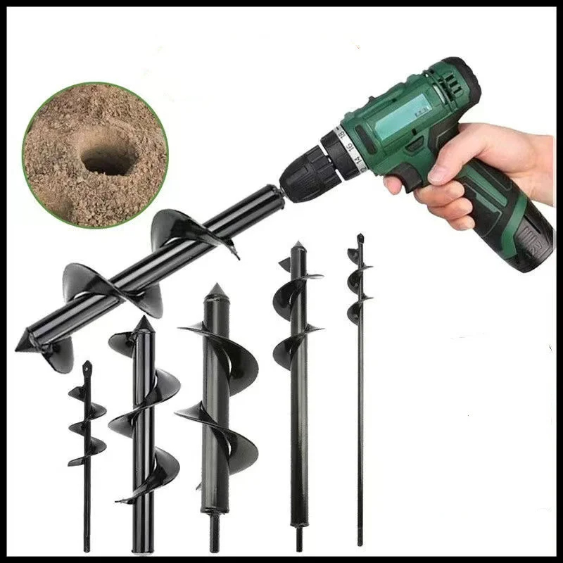 10x57cm Earth Auger Spiral Dri - Gardening Tools For Digging ulasan dan harga