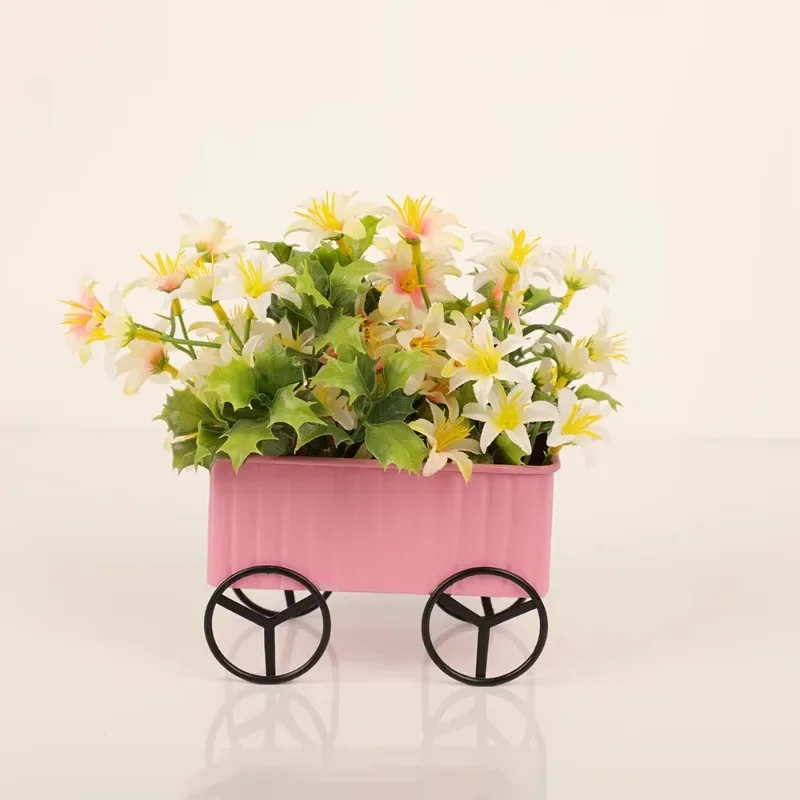 Iron Flower Pot Bicycle Plant  - Gardening Tools Unique ulasan dan harga