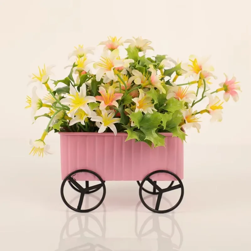 Iron Flower Pot Bicycle Plant  - Gardening Tools Unique ulasan dan harga