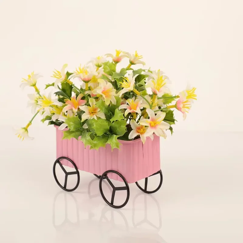 Iron Flower Pot Bicycle Plant  - Gardening Tools Unique ulasan dan harga