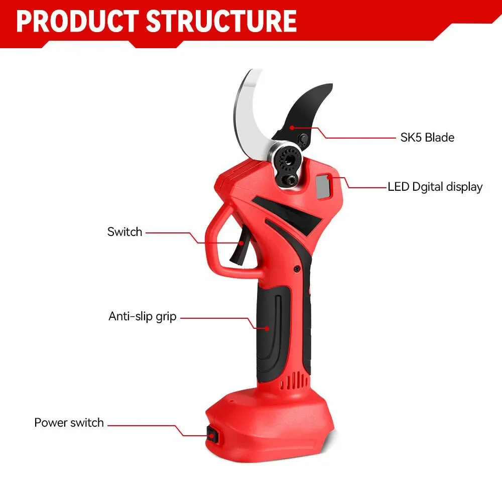 55mm Brushless Electric Scisso - Gardening Tools Battery Powered ulasan dan harga