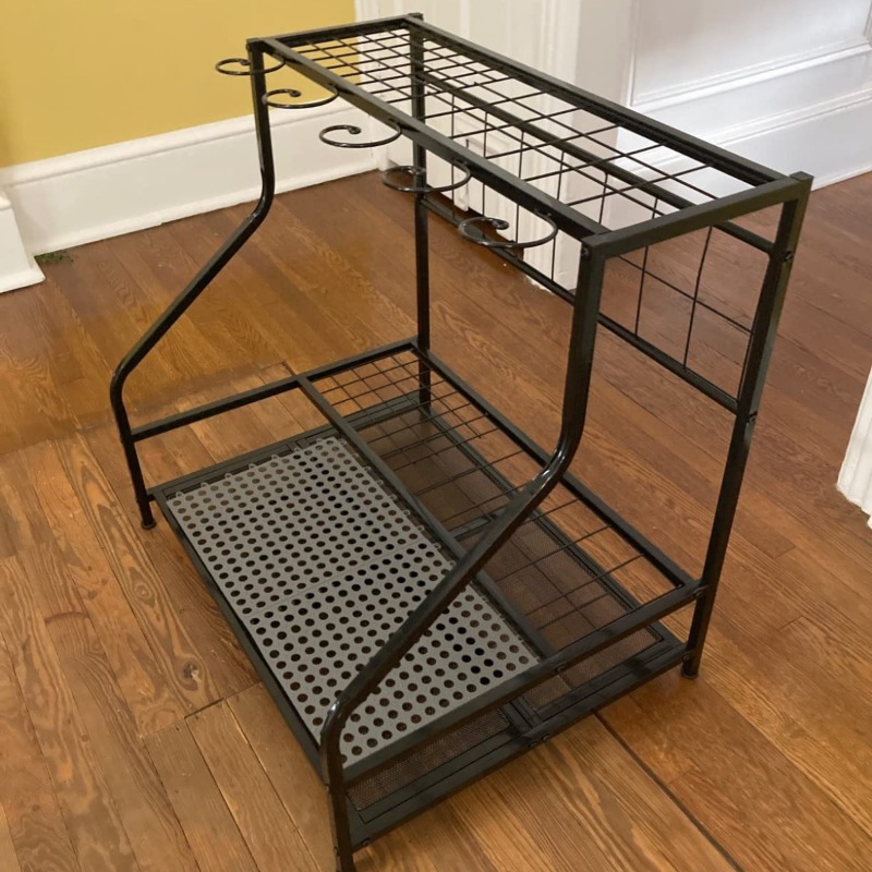Metal Garden Tool Storage Rack - Gardening Tools Amazon ulasan dan harga